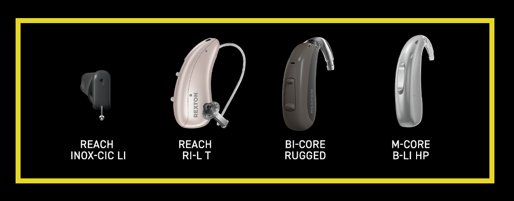 Rexton Hearing Aid Lineup